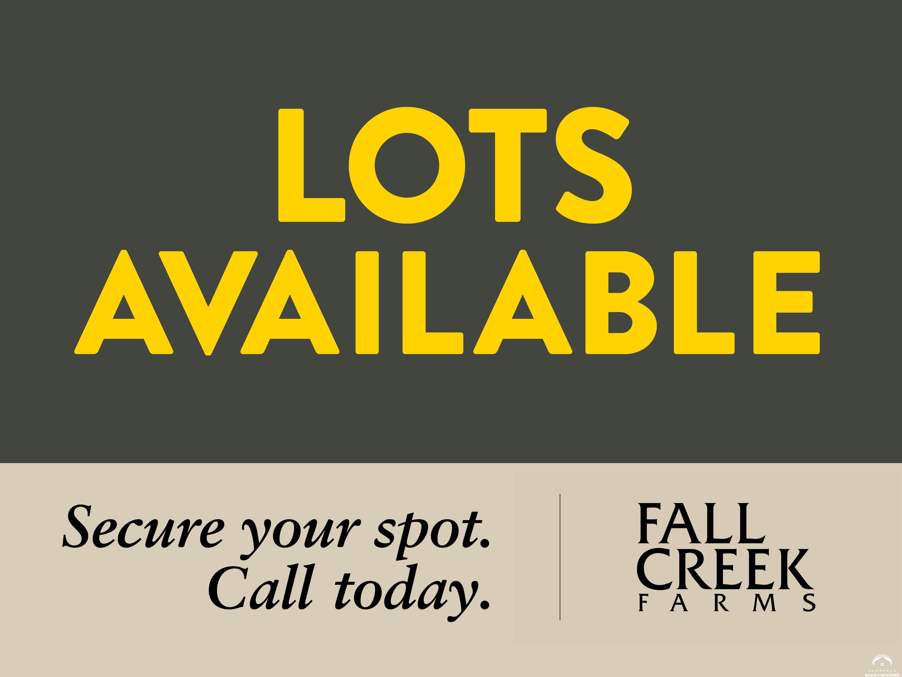 Lot 3 Fall Creek Road, Lawrence, KS 66049